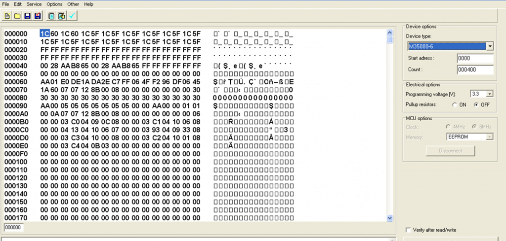 Software Tachojustierung